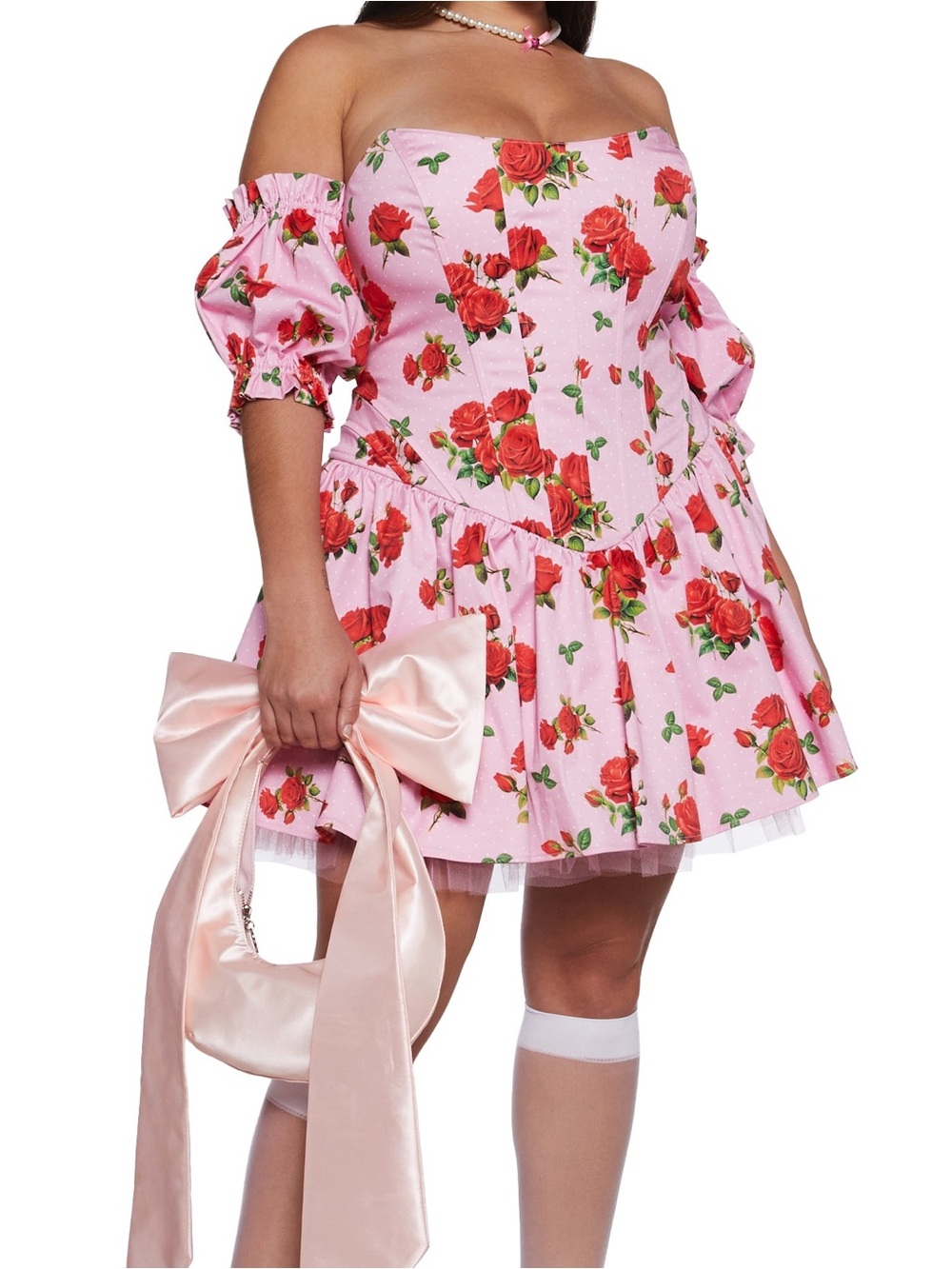 NWT-Dolls Kill Corsett Mini dress sz XL